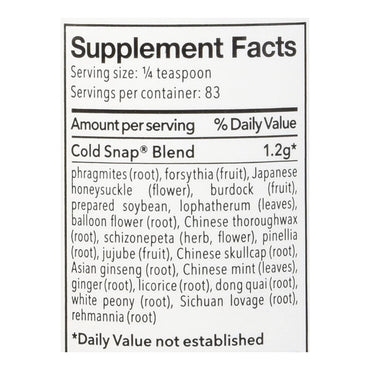 OHCO/Oriental Herb Company, Cold Snap Powder 100 g