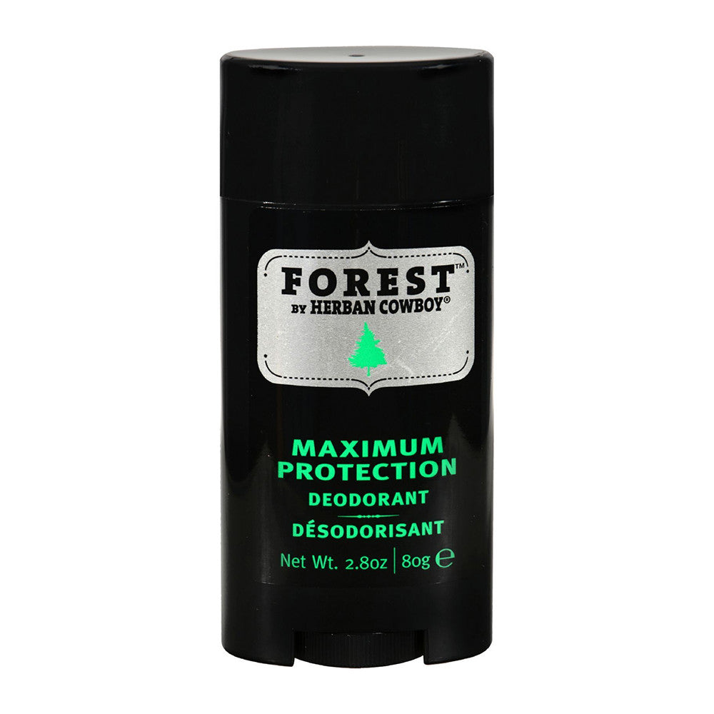 Herban Cowboy Forest Deodorant Maximum Protection, 2.8 Oz