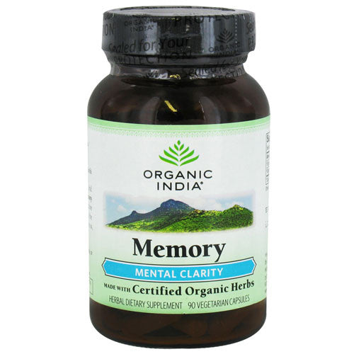 Organic India Memory Mental Clarity Capsules - 90 Ea
