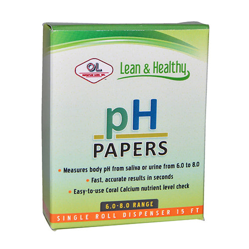 Olympian Labs Lean And Healthy Ph Papers, 15 Ft Roll, 1 Ea