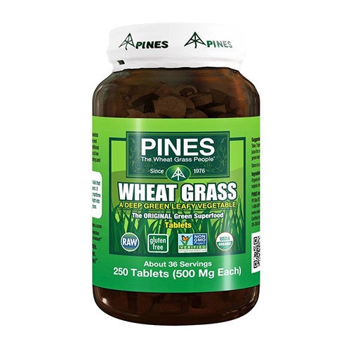 Pines Wheat Grass 500 Mg Tablets, 250 Ea
