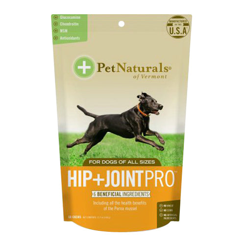 Pet Naturals of Vermont Hip and Joint Max PRO Dog Chews, 60 Ea