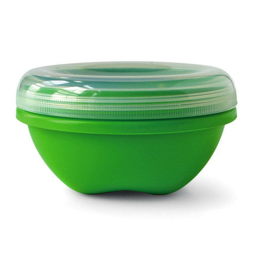 Preserve BPA free Food Storage Container Small, Green Apple, 19 Oz