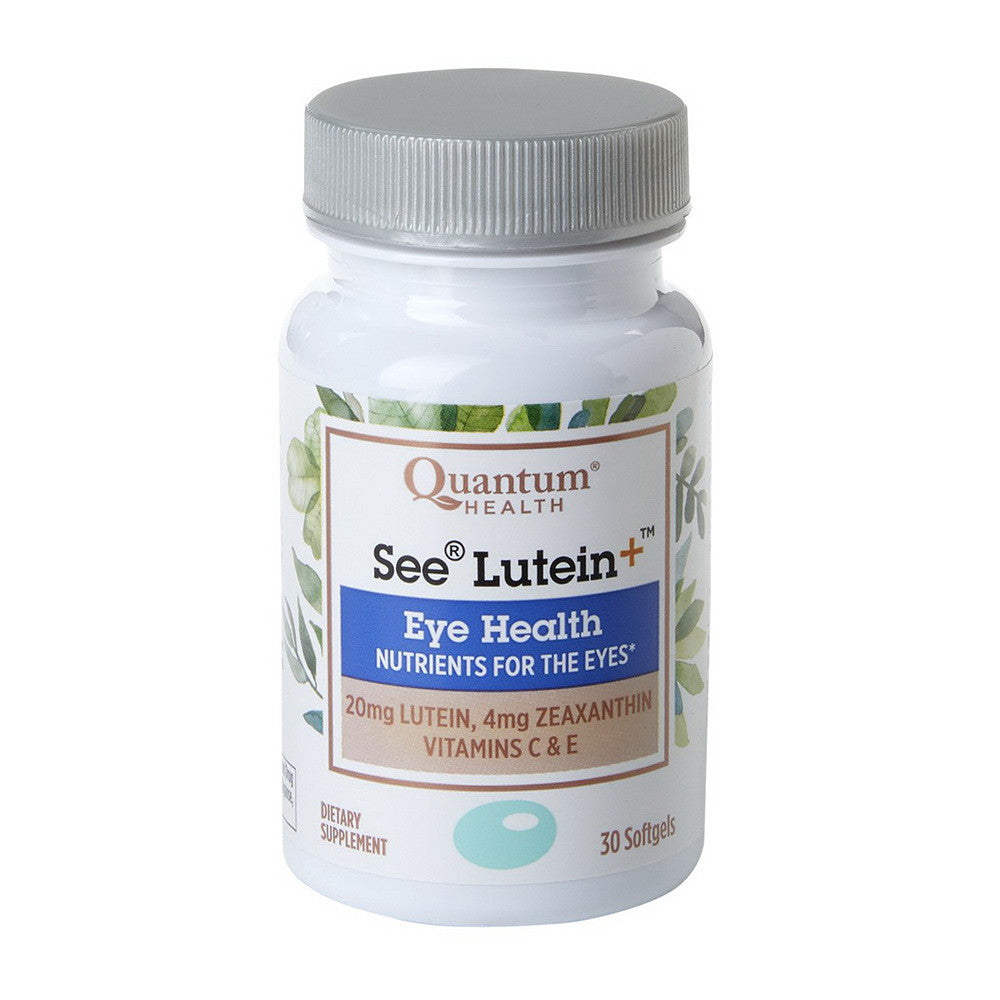 Quantum Health See Lutein Eye Health Lutein Zeaxanthin Softgels, 30 Ea