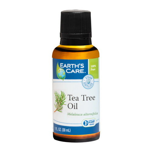 Earths Care Pure Tea Tree Oil for Aromatherapy and Skin Clarifying Support 1Oz (30ml)