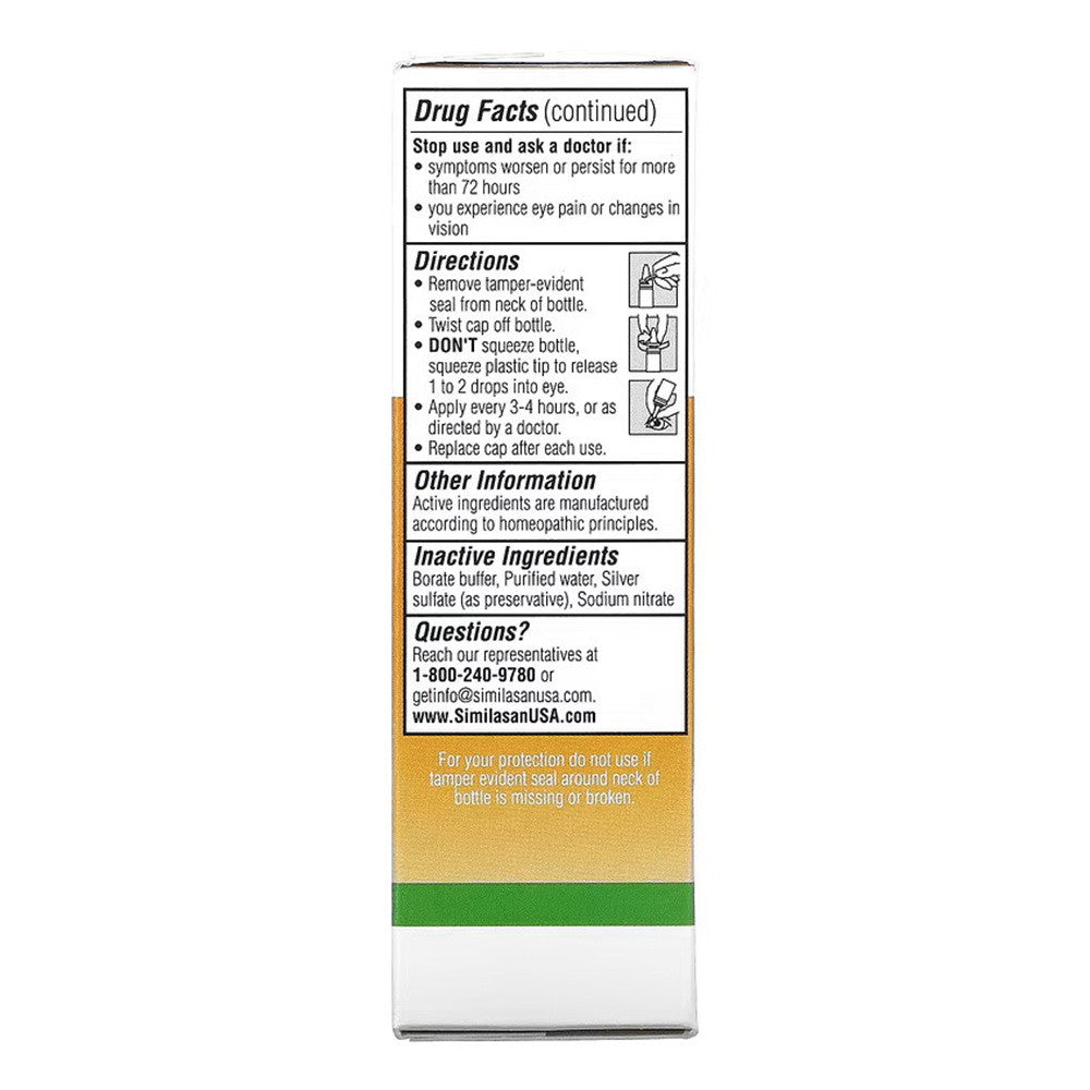 Similasan Aging Eye Relief Eye Drops, 0.33 Oz