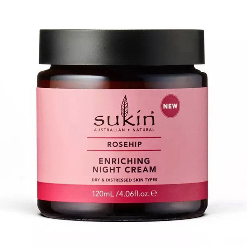 Sukin Rosehip Enriching Night Cream, 4.06 Oz