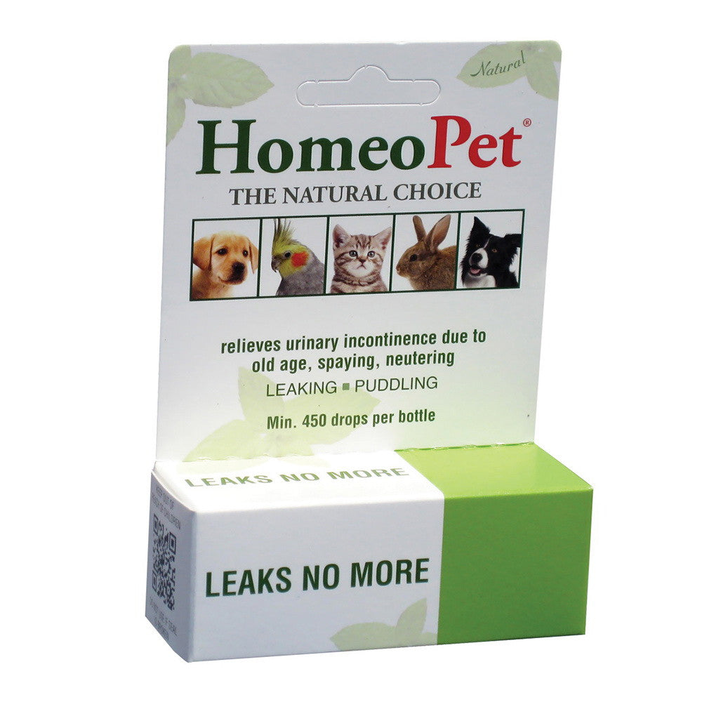 HomeoPet Leaks No More Urinary Incontinence, 15ml