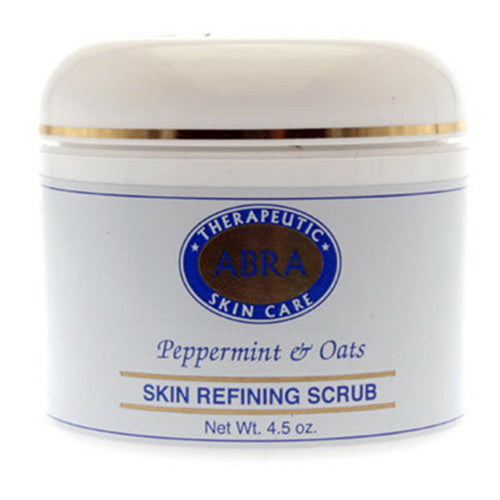 Abra Therapeutics Skin Refining Peppermint and Oats Scrub 4.5Oz (126g)