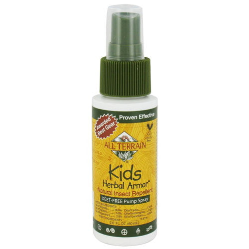 All Terrain Herbal Armor Kids Insect Repellent Pump Spray, Deet-Free - 2 Oz