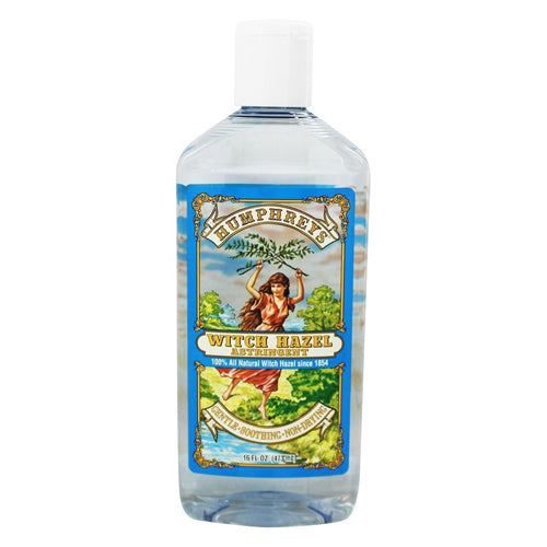 Humphreys Witch Hazel Astringent for Cleansing Pore Tightening and Soothing Skin 16Oz (473ml)