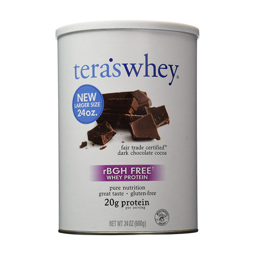 Teras Whey Protein Fair Trade Dark Chocolate Cocoa, 24 Oz