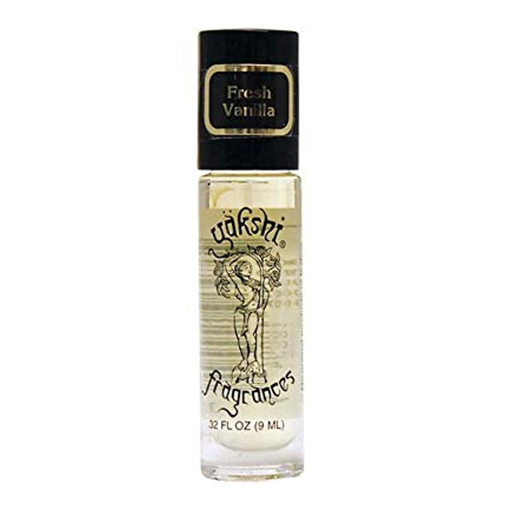 Yakshi Fragances Roll-On Fresh Vanilla Liquid, 0.32 Oz