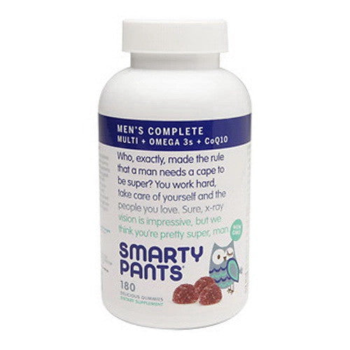 Smartypants Mens Complete Gummy Vitamins, 180 Gummies