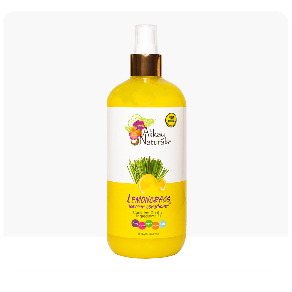 Alikay Naturals Lemongrass Leave-In Conditioner Spray, 16 oz