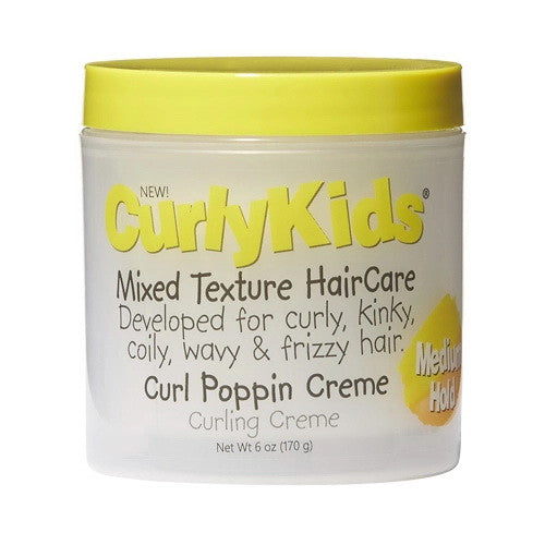 CurlyKids mixed hair haircare Curl Poppin pudding, 6 Oz