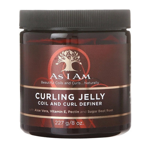 As I Am Curling Hair Jelly For Coil and Curl Definer, 8 Oz