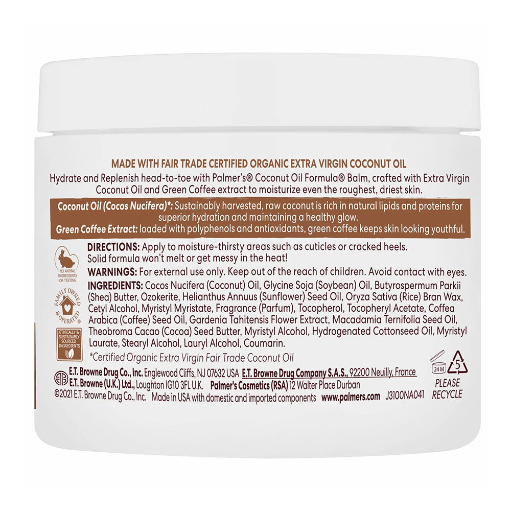 Palmers Coconut Oil Formula Body Balm 3.5 Oz