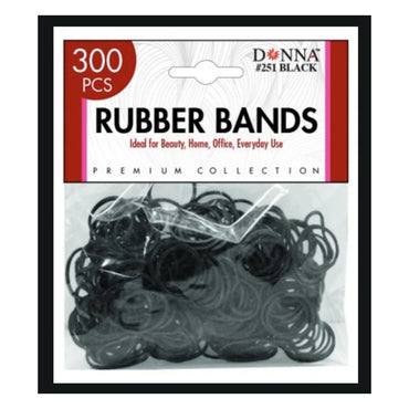 Donna Assorted Size Rubber Bands, 300 Ea