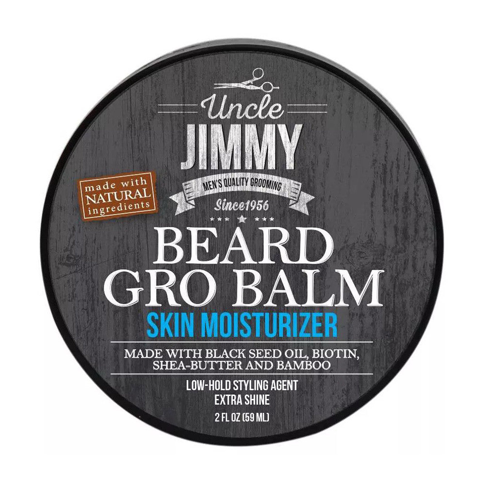 Uncle Jimmy Beard Gro Balm Conditioner, 2 Oz