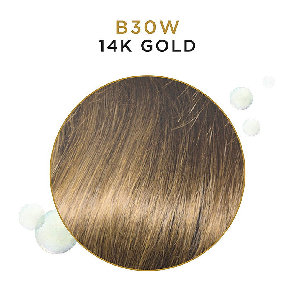 Clairol Beautiful Collection B30W 14K Gold Semi-permanent Hair Color, 3 Oz