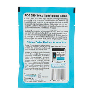 Doo Gro Mega Thick Intense Repair Rebuilding Thickening Treatment, 1.75 Oz