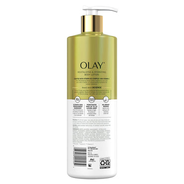 Olay Revitalizing and Hydrating Hand and Body Lotion with Vitamin C, 17 Oz