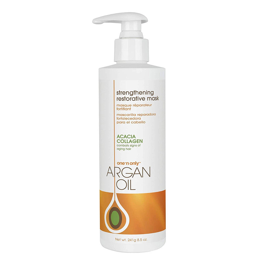 One N Only Argan Oil Strengthen Restore Hair Mask, 8.5 Oz