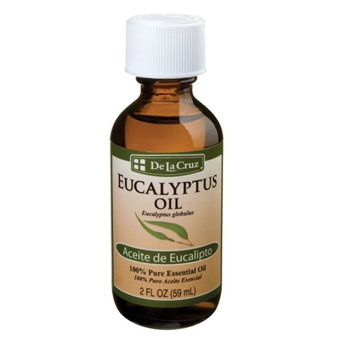 De La Cruz Eucalyptus Oil With 100% Pure Essential Oil, 2 Oz