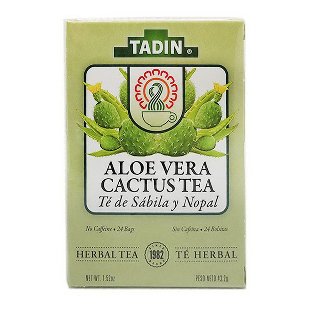 Tadin Aloe Vera With Cactus Herbal Tea, 24 Ea