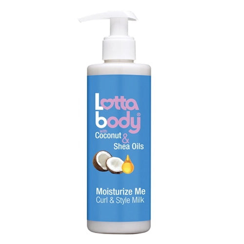 Lotta Body Moisturize Me Curl And Style Milk With Coconut And Shea Oils, 8 Oz