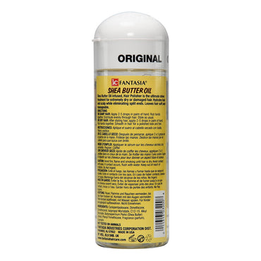 Fantasia Ic Original Shea Butter Oil Hair Polisher, 6 Oz
