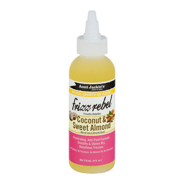 Aunt Jackie Natural Growth Oil Coconut & Sweet Almond, 4 Oz