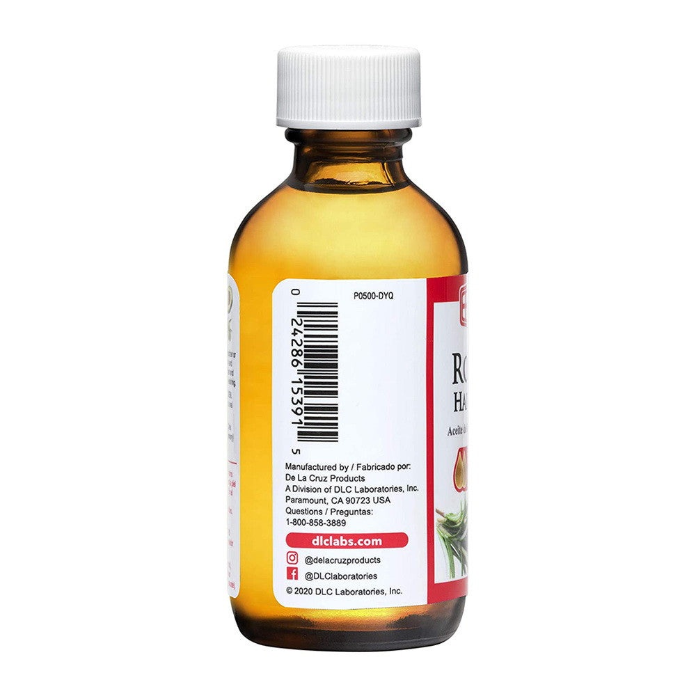 De La Cruz Aceite De Romero Rosemary Hair and Skin Oil, 2 Oz