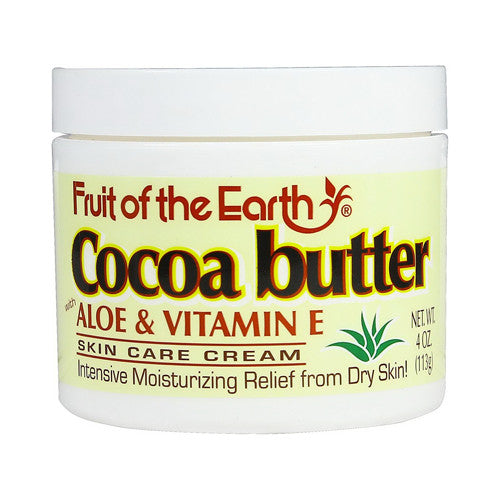 Fruit of the Earth Cocoa Butter Cream Jar, 4 Oz