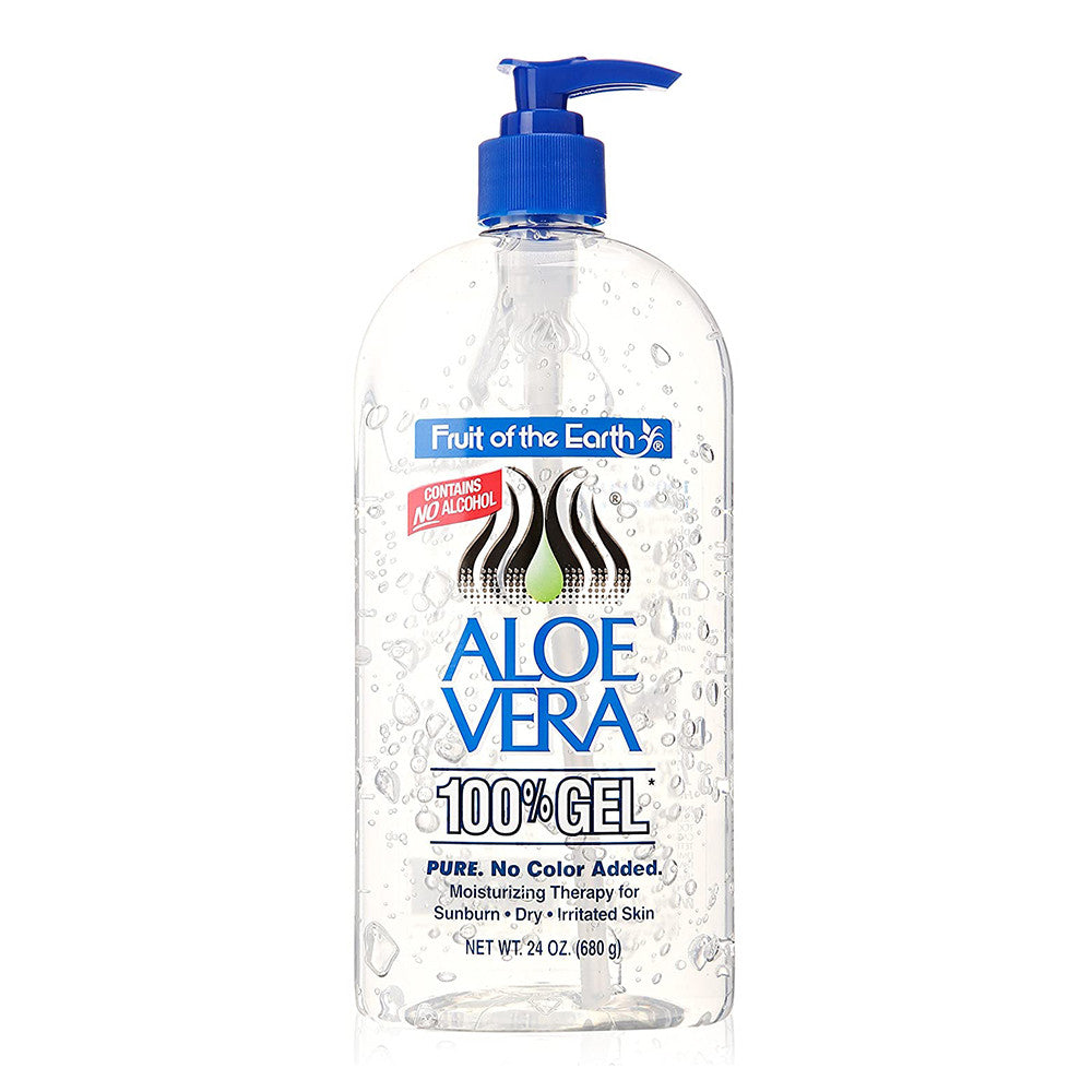Fruit Of The Earth 100% Aloe Vera Gel, 24 Oz