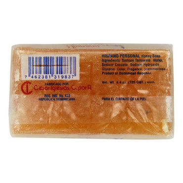 Hispano Personal Con Miel Honey Bar Soap, 4.4 Oz