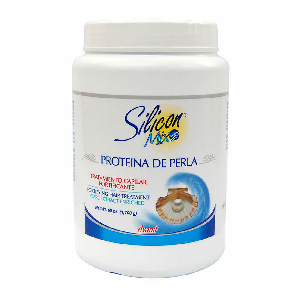 Silicon Mix Proteina De Perla Fortifying Hair Treatment, Preal Extract, 60 Oz