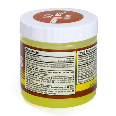 Germa Manteca Ubre Plus Natural Topical Analgesic Ointment, Yellow, 3 Oz