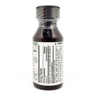 Germa White Iodine Tincture, First Aid Antiseptic For Minor Infection, 1 Oz