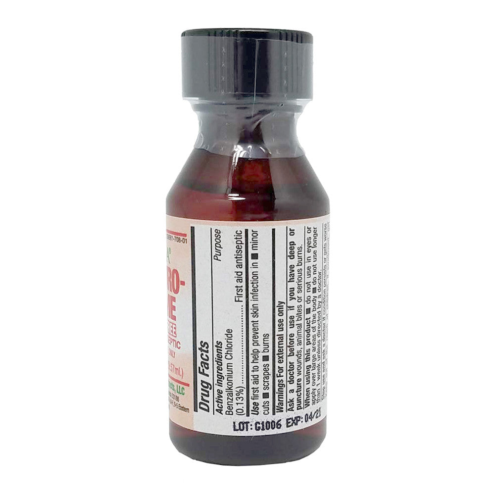 Germa Mercuro-Chrome Mercury Free First Aid Antiseptic Liquid, 1 Oz