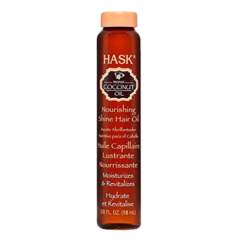 Hask Monoi Nourishing Shine Oil, Coconut Oil, 0.63 Oz