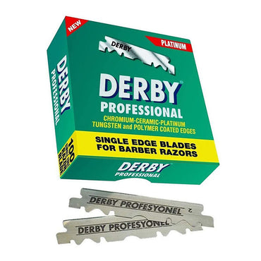 Derby Professional Single Edge Razor Blades, 100 Ea