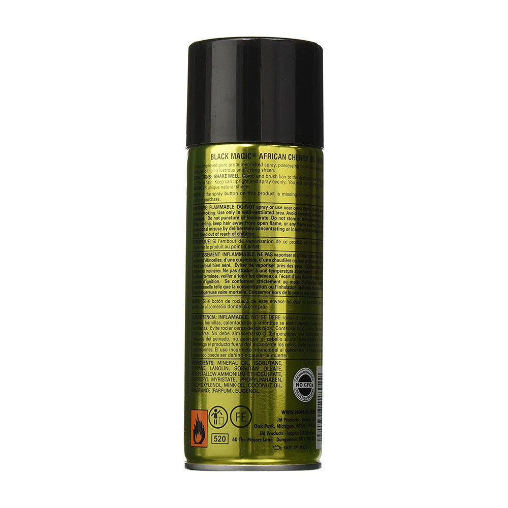 Black Magic Oil Sheen African Cherry Private Collection Spray, 10.5 Oz
