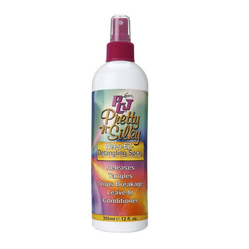 Luster PCJ Pretty N Silky Wet-N-Ez Detangling Hair Spray, 12 Oz