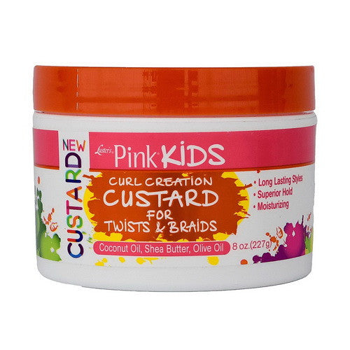 Luster Pink Kids Hair Curl Creation Custard, 8 Oz
