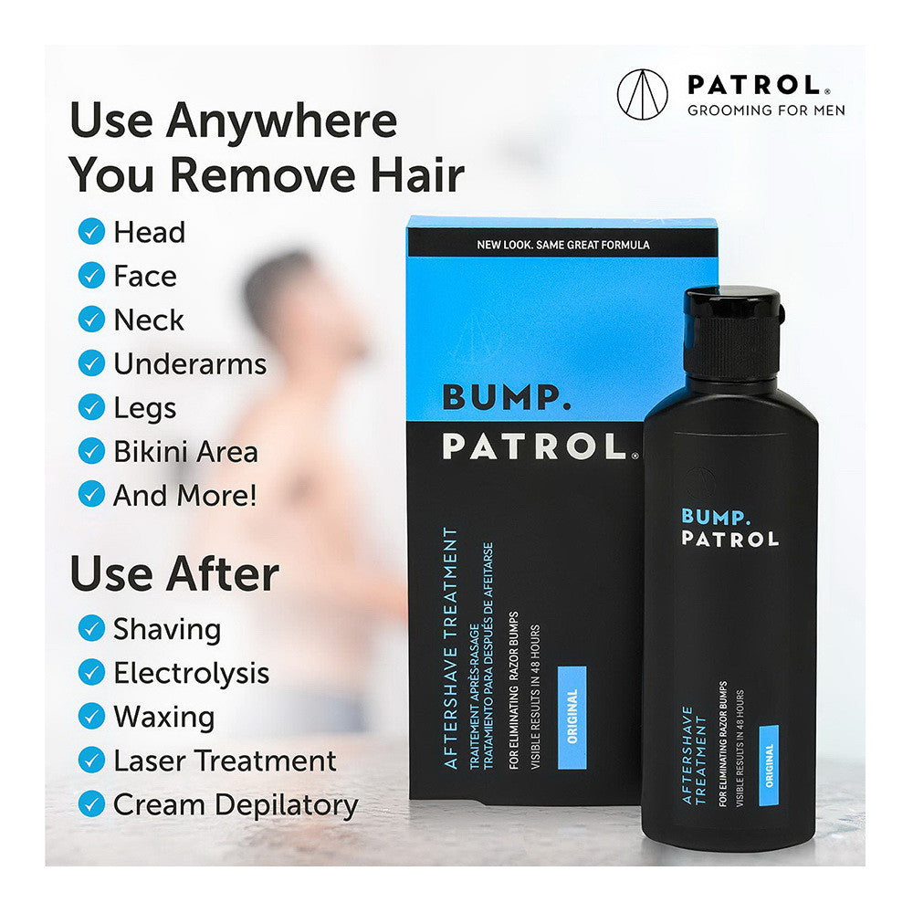 Bump Patrol Original Formula After Shave Razor Bump Treatment, 4 oz