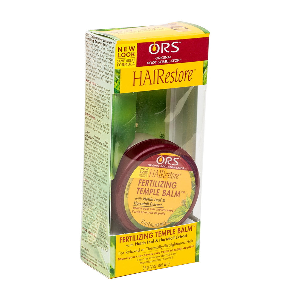ORS Fair Restore Fertilizing Temple Balm with Nettle Leaf & Horsetail Extract, 2 Oz