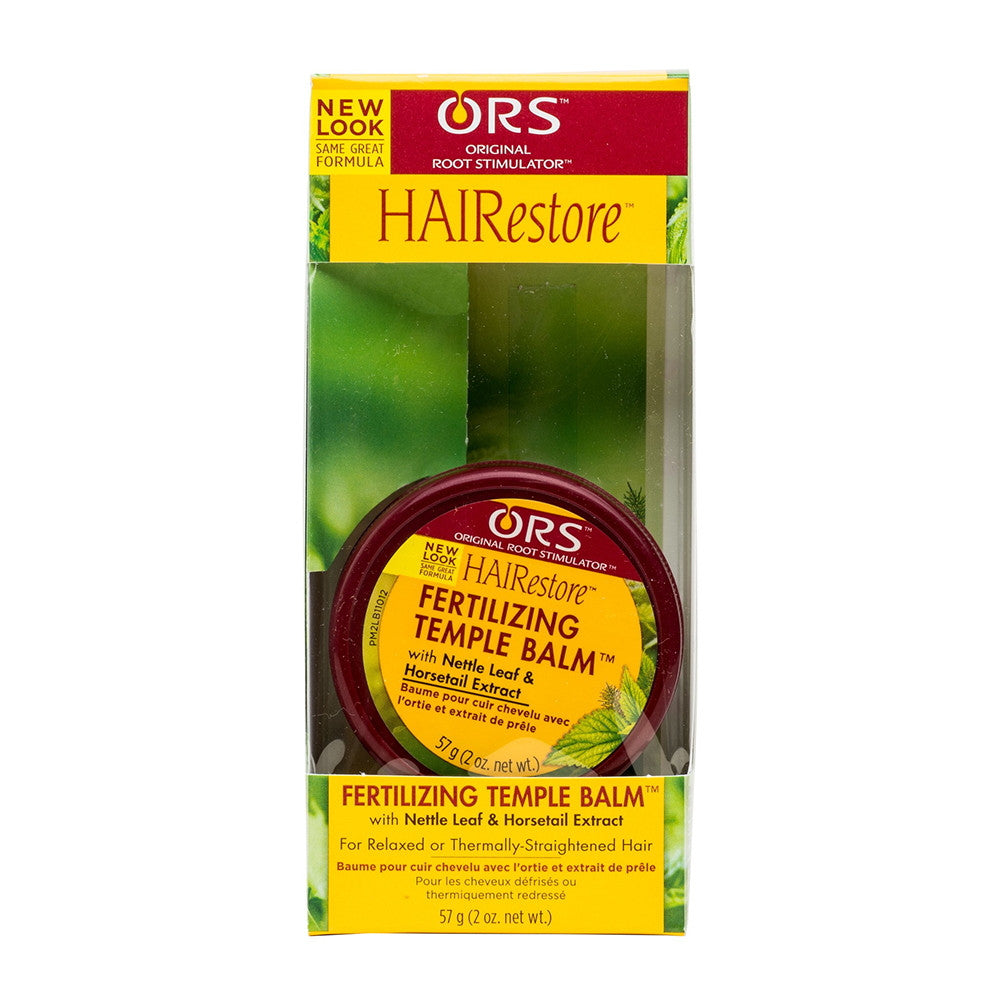ORS Fair Restore Fertilizing Temple Balm with Nettle Leaf & Horsetail Extract, 2 Oz