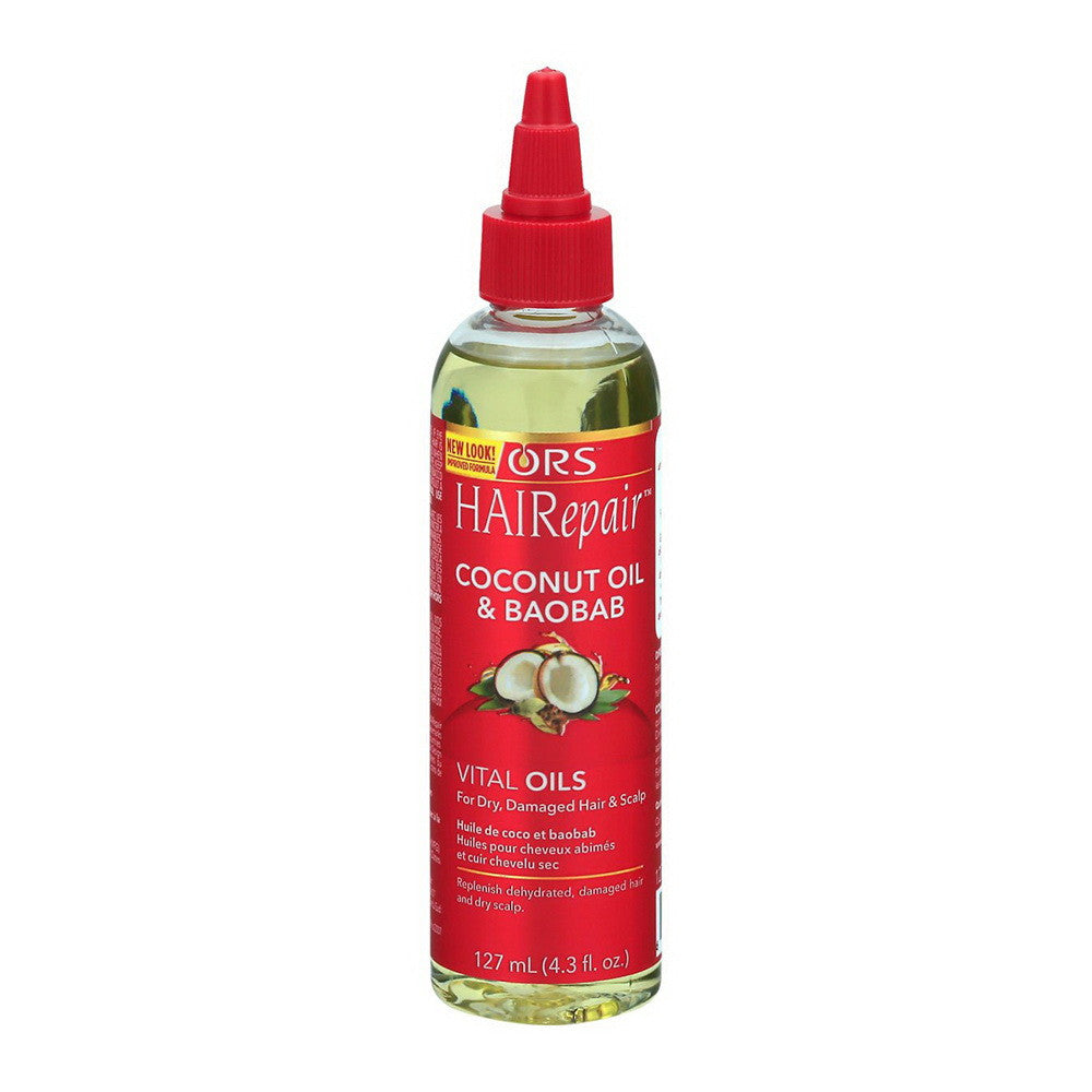Organic Root Stimulator HaiRepair Vital Oils for Hair and Scalp, 4 Oz
